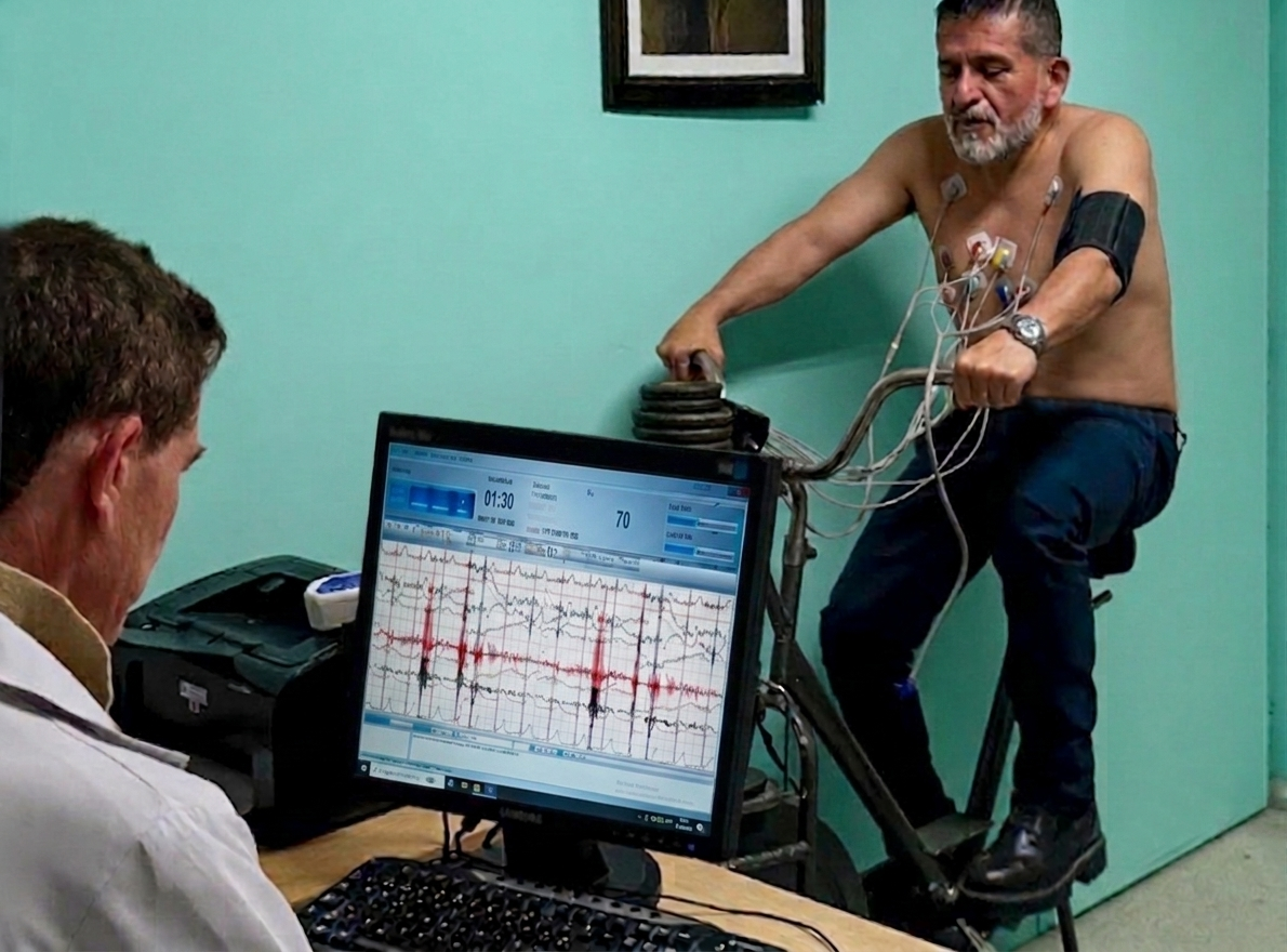 Estudio cardiológico de esfuerzo en Arevalo