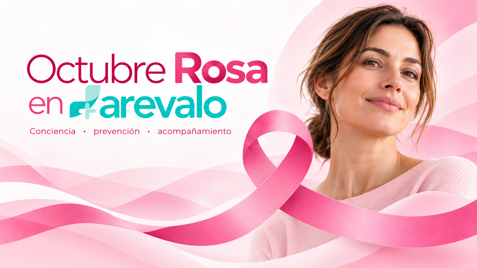 Octubre Rosa en AREVALO: un mes para cuidarte, informarte y hacer tus controles